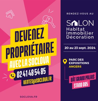 Soclova SalonDeL'Habitat2024 RéseauSociaux 500X500px